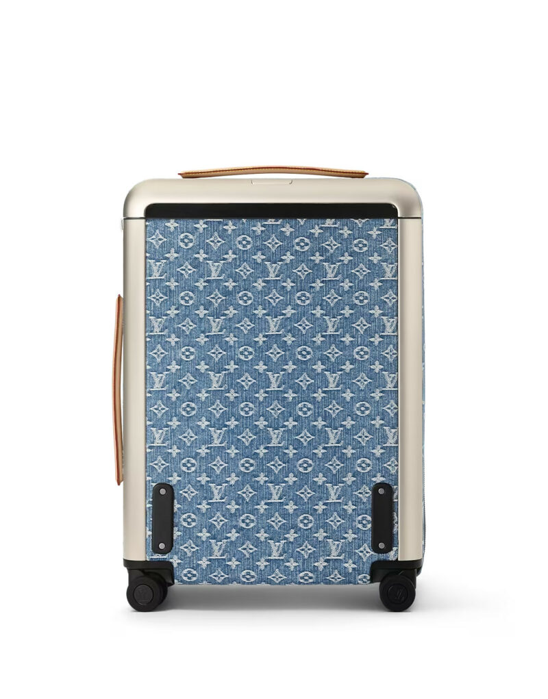 Louis Vuitton Horizon 55 Suitcase Bag Blue  15in/38cm M24314