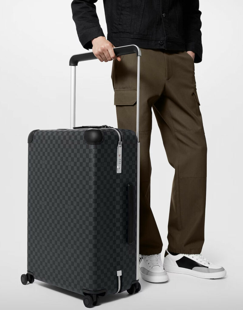 Louis Vuitton Horizon 70 Damier Graphite Canvas Suitcase Bag Black  18,1in/46cm N41646