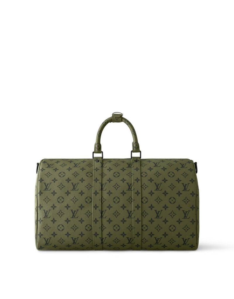 Louis Vuitton Keepall Bandoulière 45 Bag Green For Men 17,7in/45cm M23962