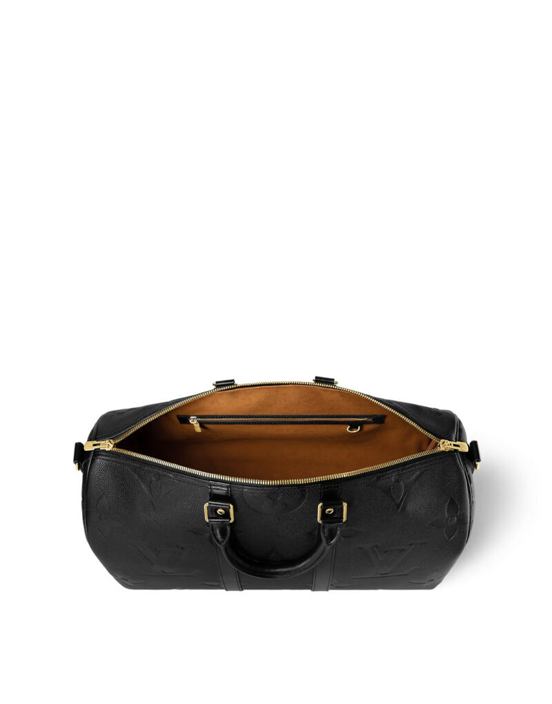 Louis Vuitton Keepall Bandoulière 45 Bag Black For Men 17,7in/45cm M45532