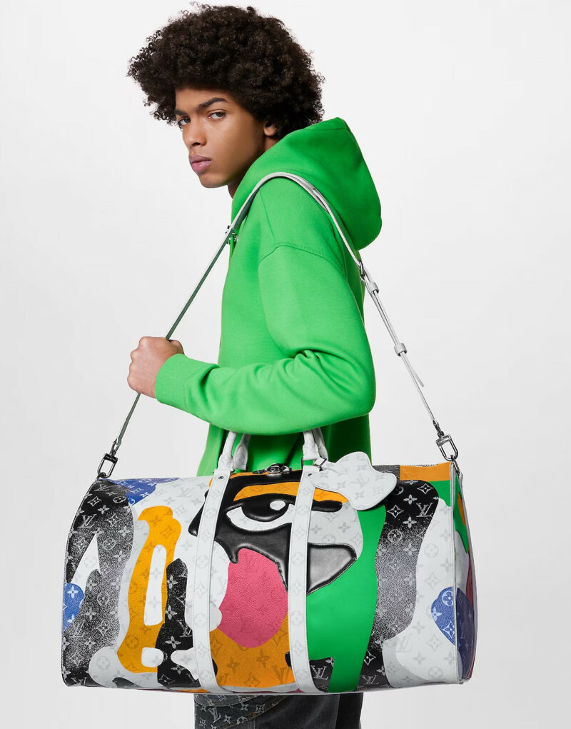 Louis Vuitton Keepall Bandoulière 45 Bag Multicolor For Men 17,7in/45cm M23160