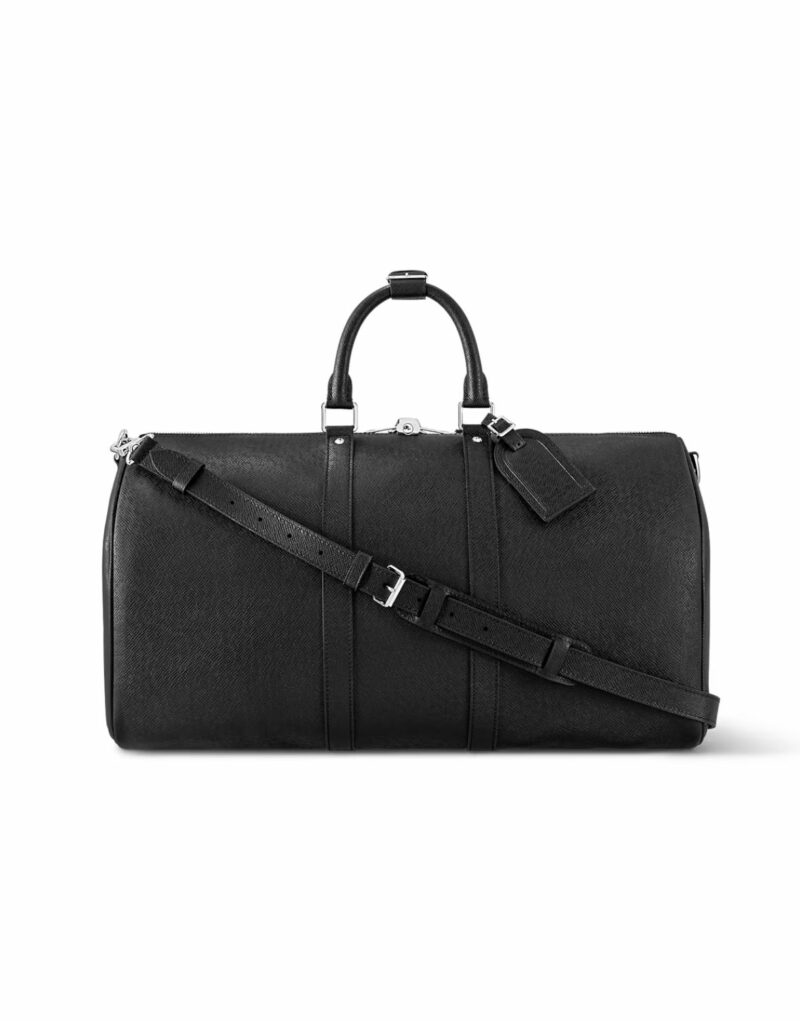 Louis Vuitton Keepall Bandoulière 50 Bag Black For Men 19,7in/50cm M33400