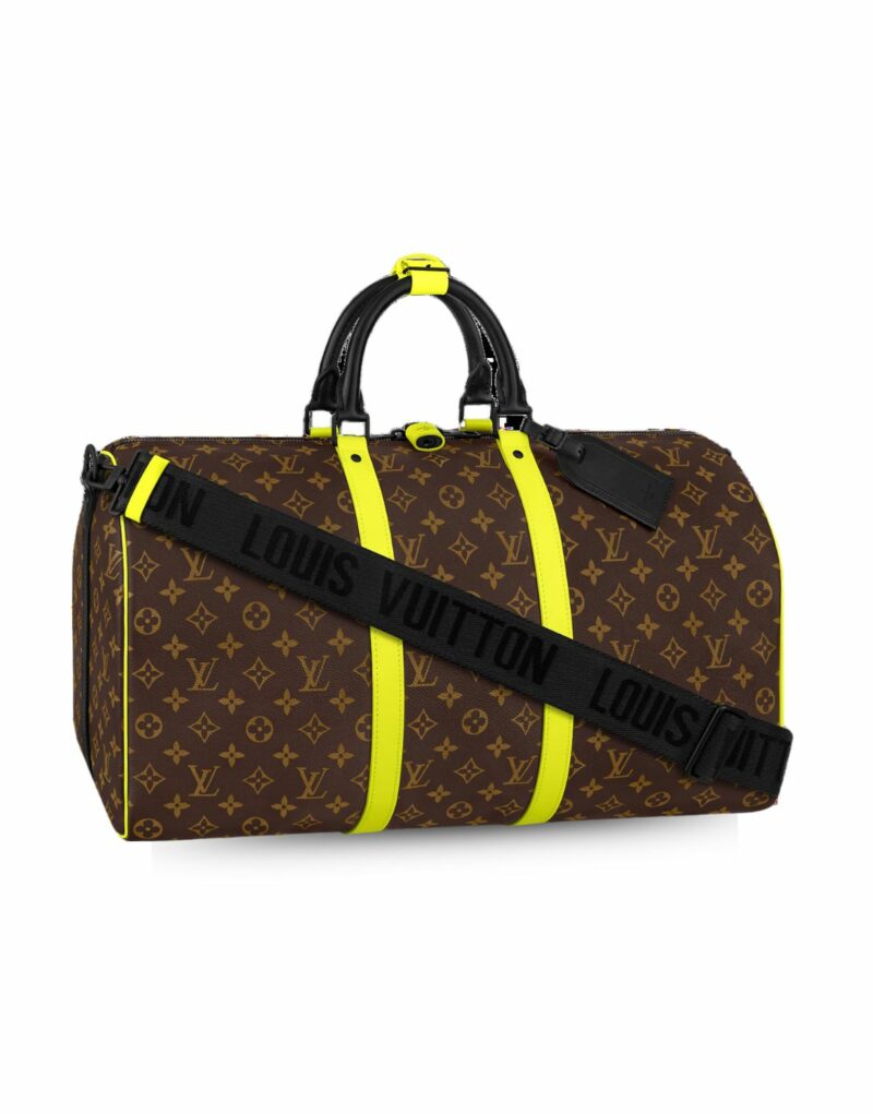Louis Vuitton Keepall Bandouliere 50 Yellow For Women 19.7in/50cm M45866