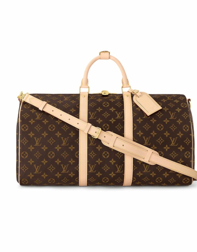 Louis Vuitton Keepall Bandoulière 50 Bag Brown For Men, Men's Bags 19.7in/50cm LV M41416
