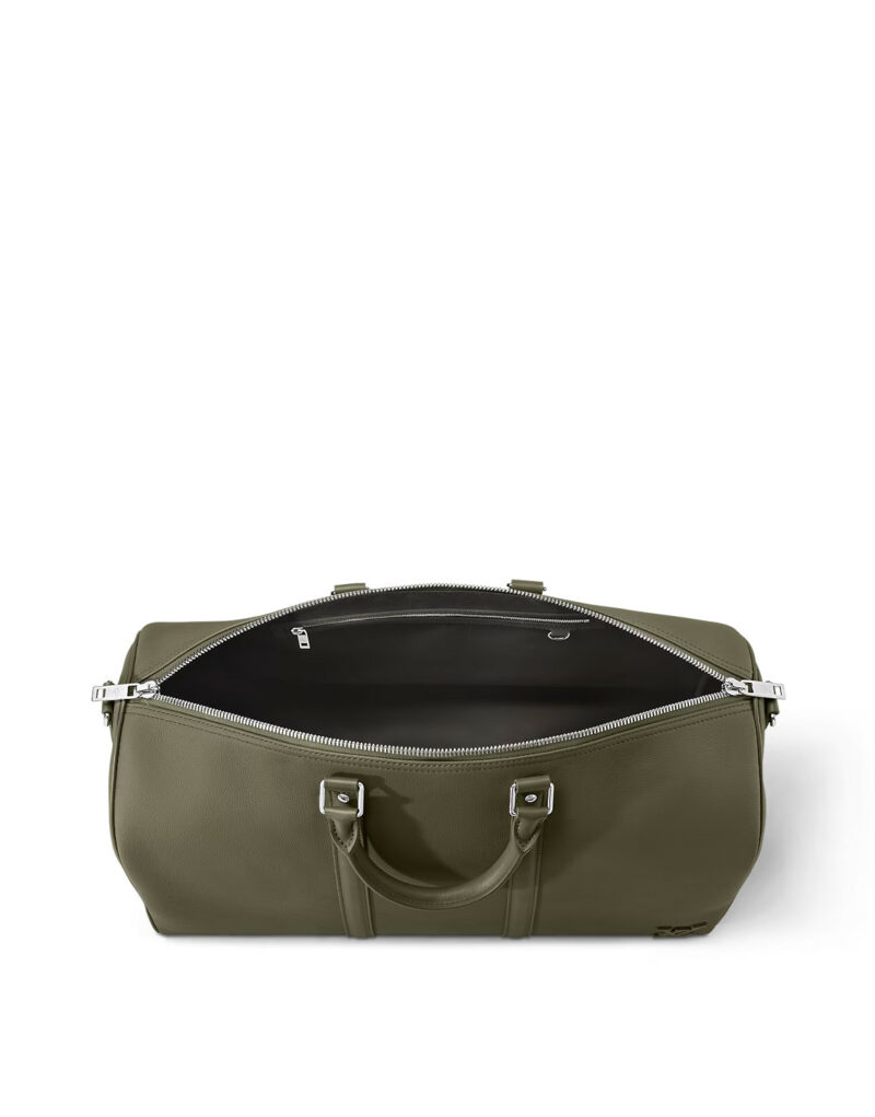 Louis Vuitton Keepall Bandoulière 50 Bag Khaki Green For Men 19,7in/50cm M21536