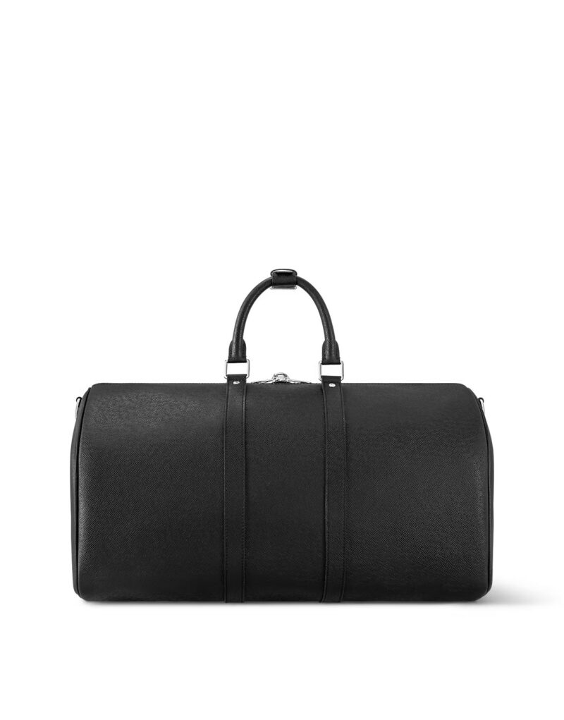 Louis Vuitton Keepall Bandoulière 50 Bag Black For Men 19,7in/50cm M33400