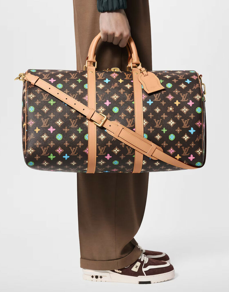 Louis Vuitton Keepall Bandouliere 50 Brown For Men 50cm / 19.7in M24901