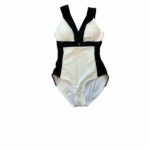 Chanel Swimsuit Allure V-Neck White For Women