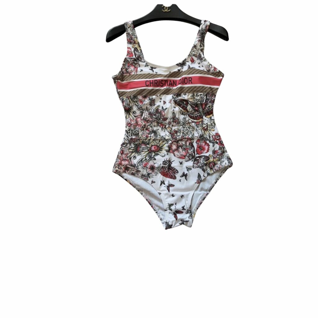 Dior Swimsuit Butterfly Pink For Women