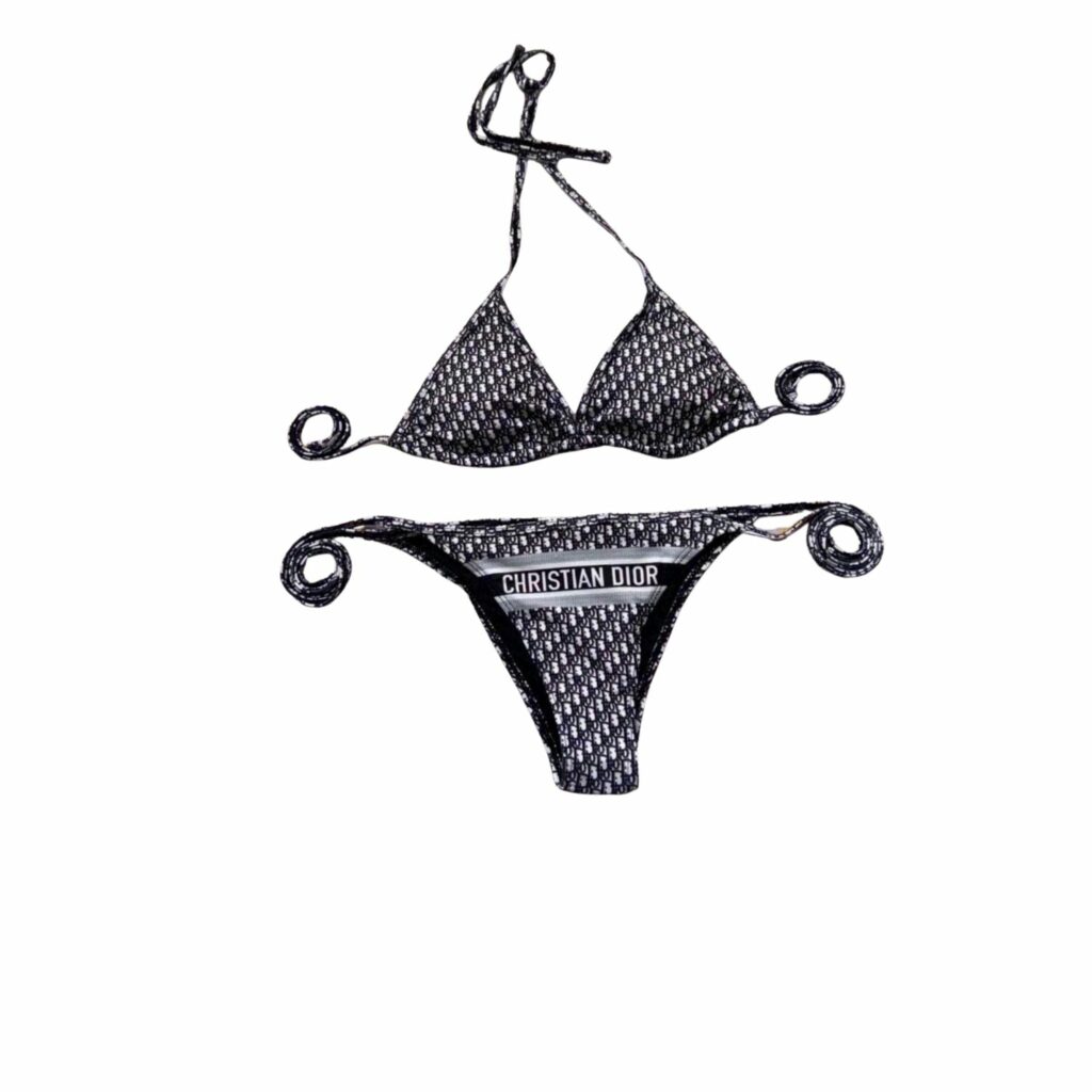 Dior Swimsuit Oblique Black For Women