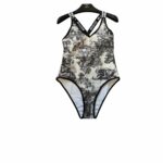 Dior Swimsuit Toile De Jouy Black For Women