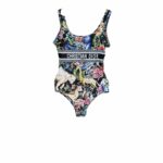 Dior Swimsuit Animal Black For Women