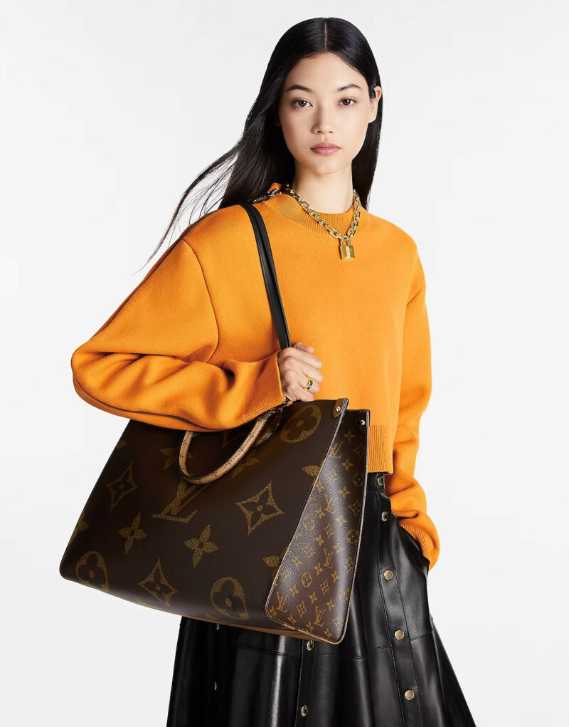 Louis Vuitton OnTheGo GM Tote Bag Brown For Women 16,1in/41cm M45320