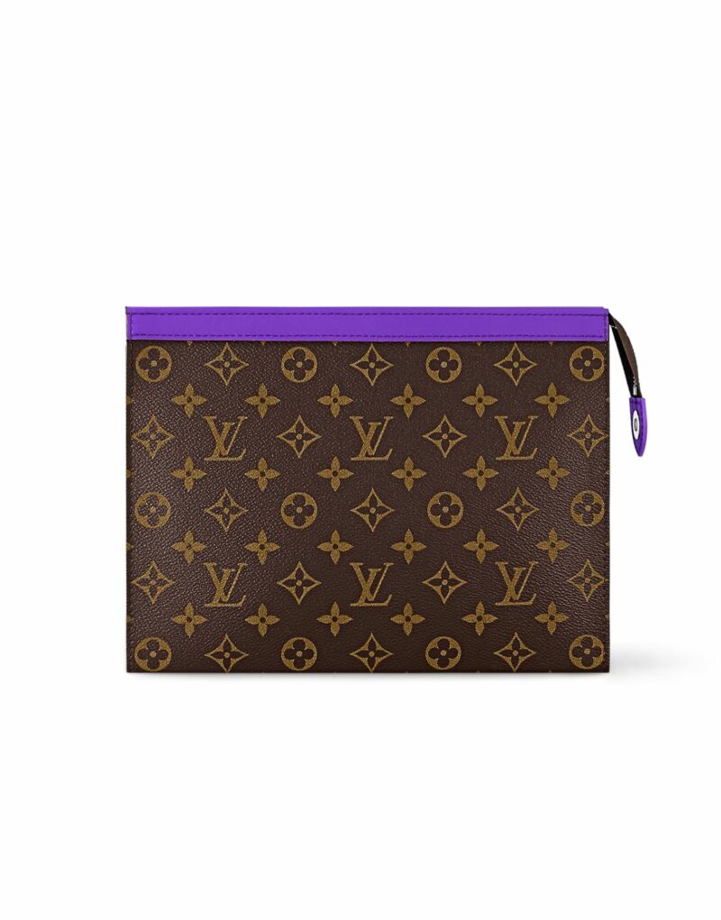 Louis Vuitton Pochette Voyage MM Pouch Bag Violet For Women 10,6in/27cm M82859