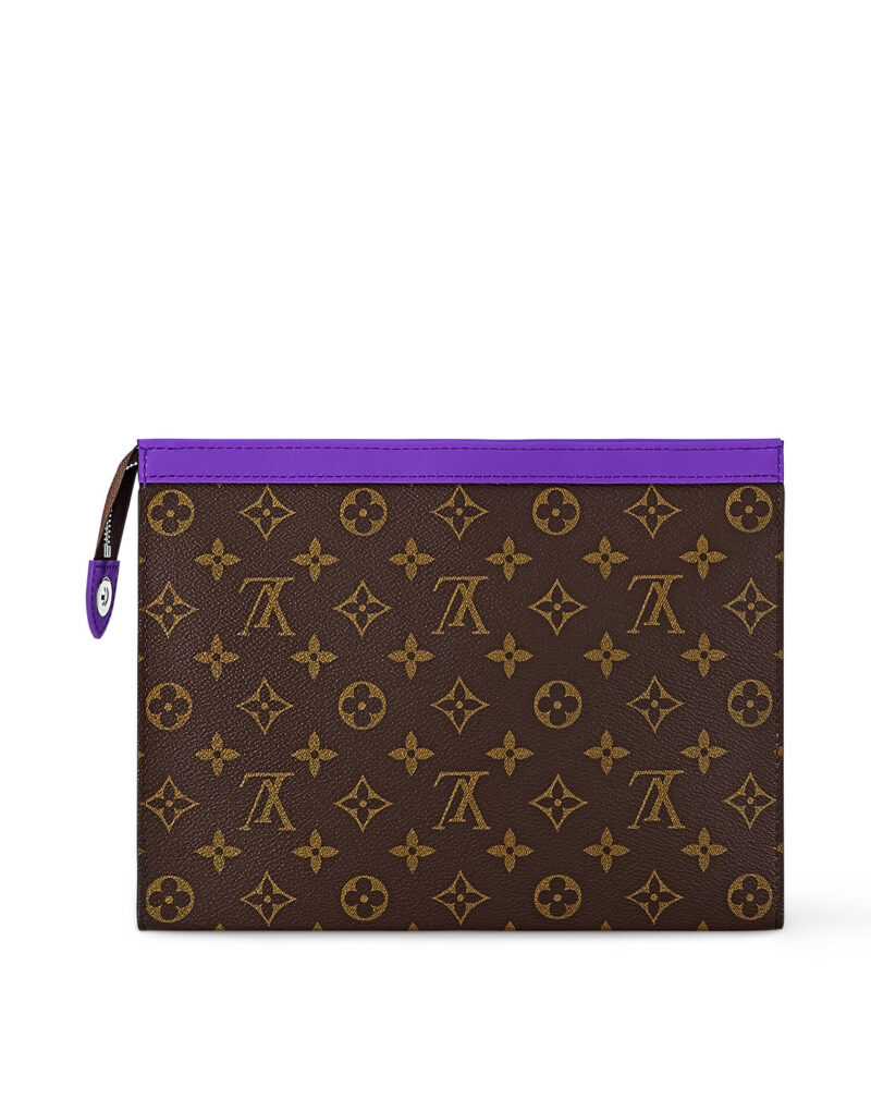 Louis Vuitton Pochette Voyage MM Pouch Bag Violet For Women 10,6in/27cm M82859
