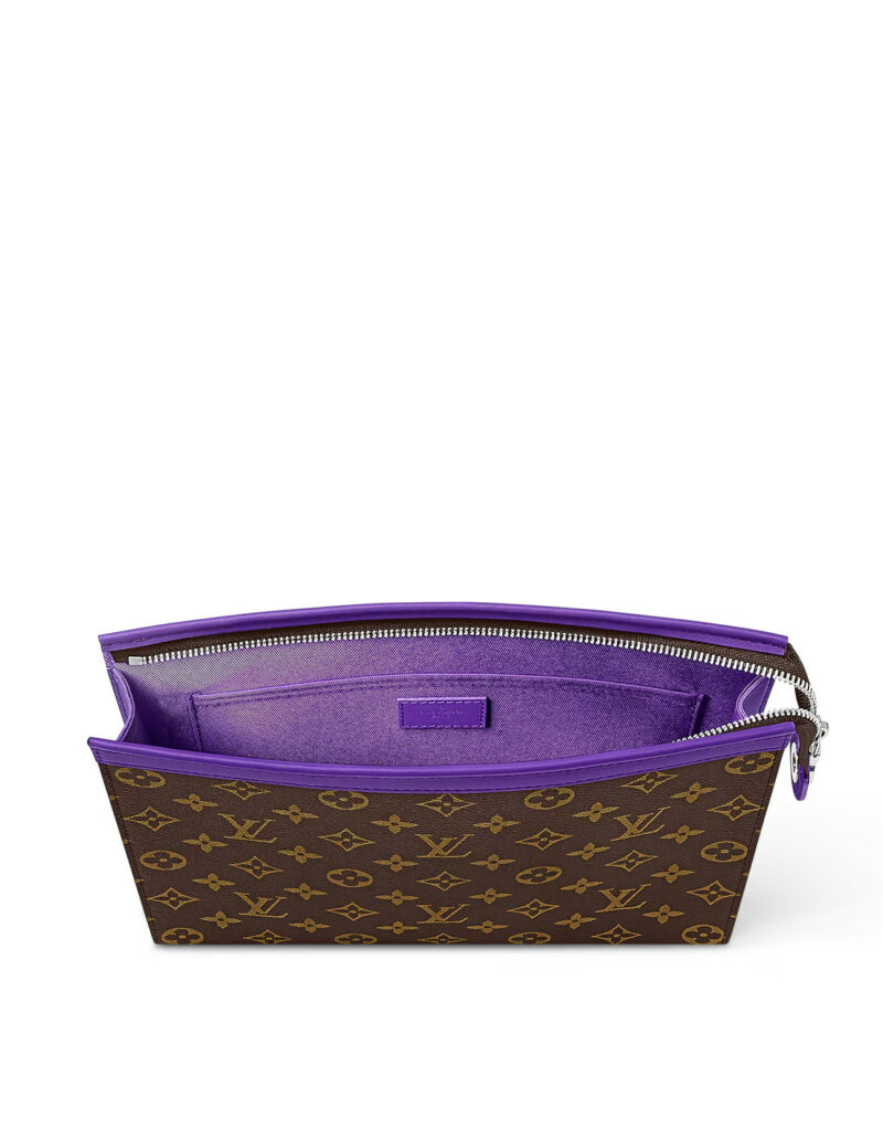 Louis Vuitton Pochette Voyage MM Pouch Bag Violet For Women 10,6in/27cm M82859
