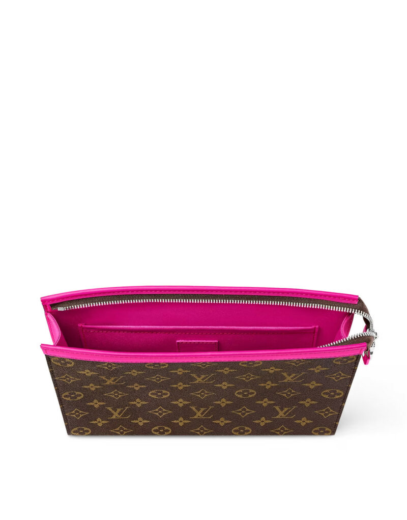 Louis Vuitton Pochette Voyage MM Pouch Bag Pink For Women 10,6in/27cm M82858