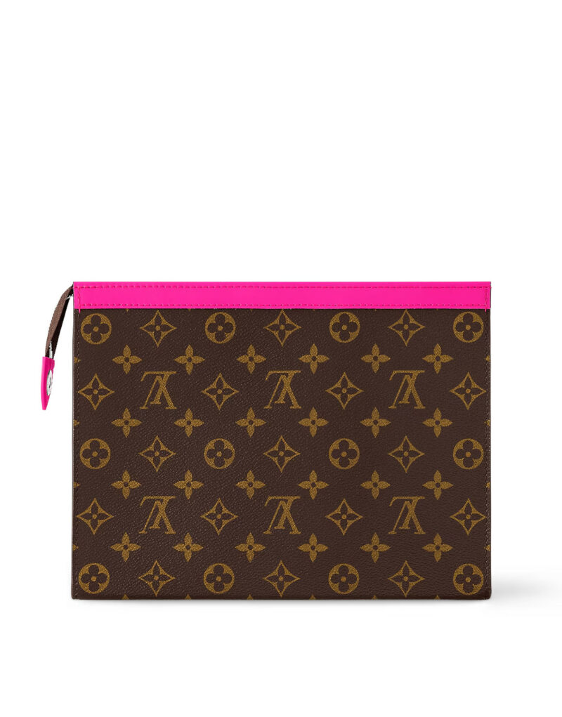 Louis Vuitton Pochette Voyage MM Pouch Bag Pink For Women 10,6in/27cm M82858
