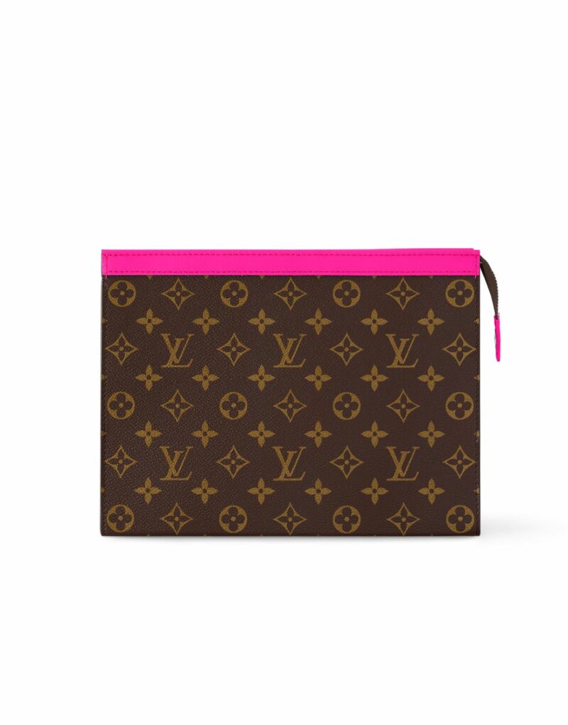 Louis Vuitton Pochette Voyage MM Pouch Bag Pink For Women 10,6in/27cm M82858