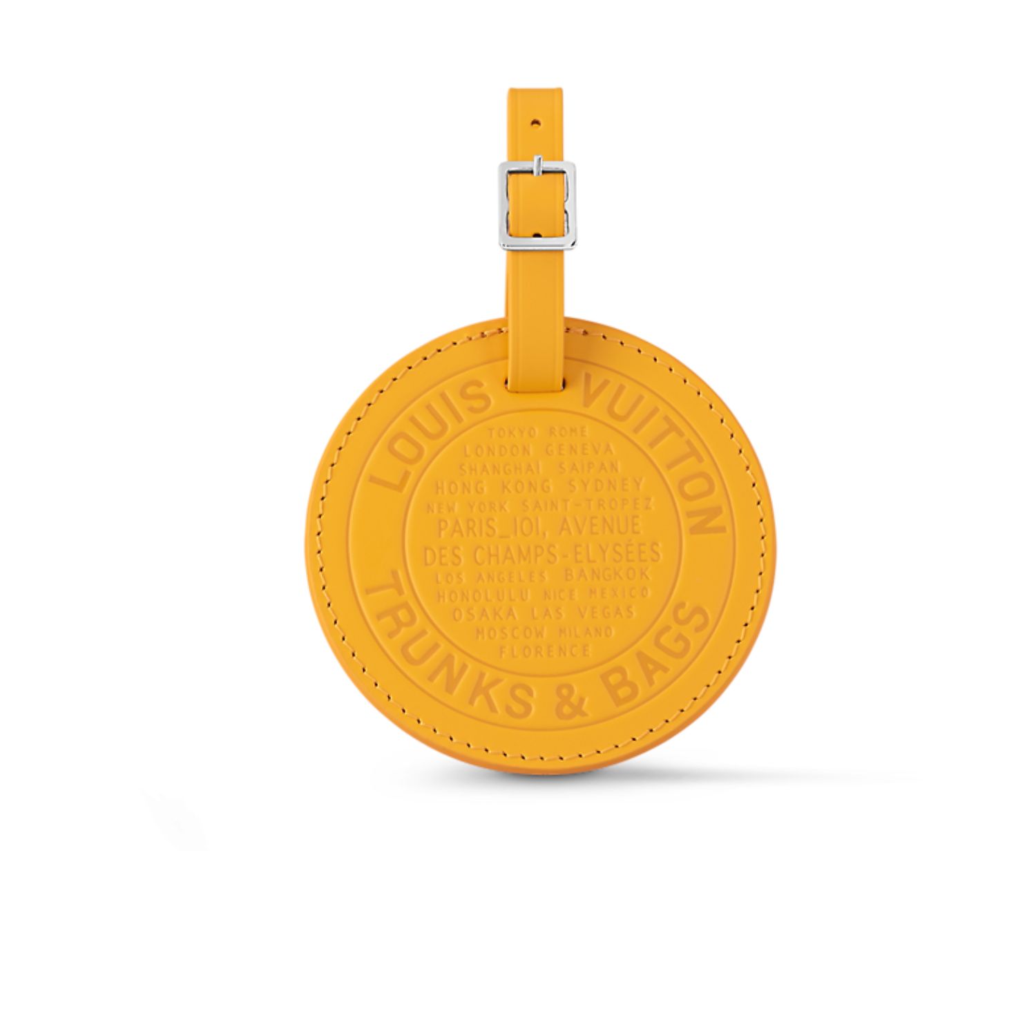 Louis Vuitton Porte Adresse Tag Yellow For Women 3,9in/9,8cm M82896