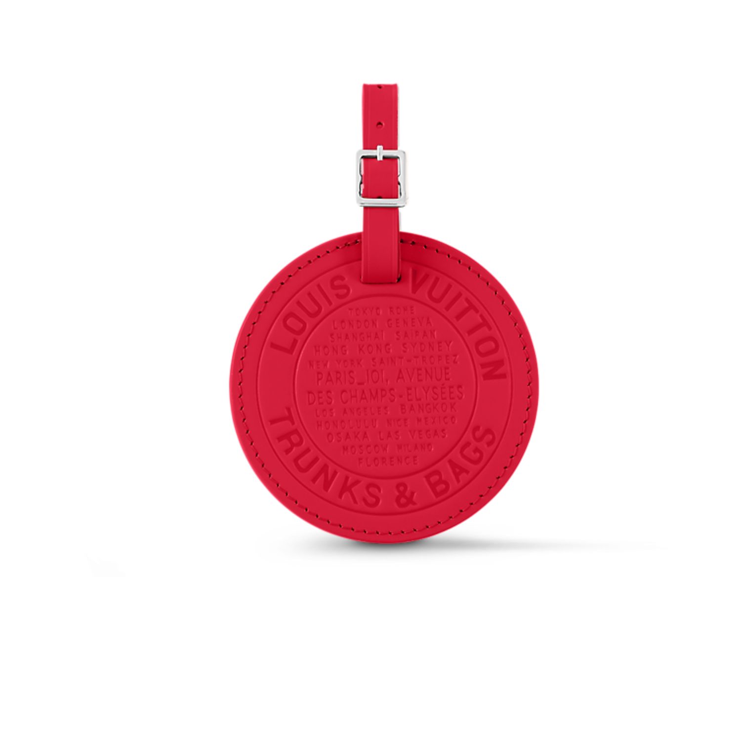 Louis Vuitton Porte Adresse Tag Red For Women 3,9in/9,8cm M82893