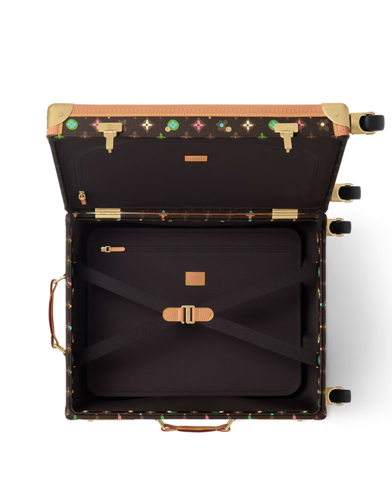 Louis Vuitton Rolling Trunk Brown For Men 15,4in/39cm M25241