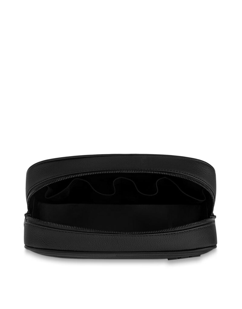 Louis Vuitton Toilet Pouch Bag Black For Men 10.2in/26cm M20912