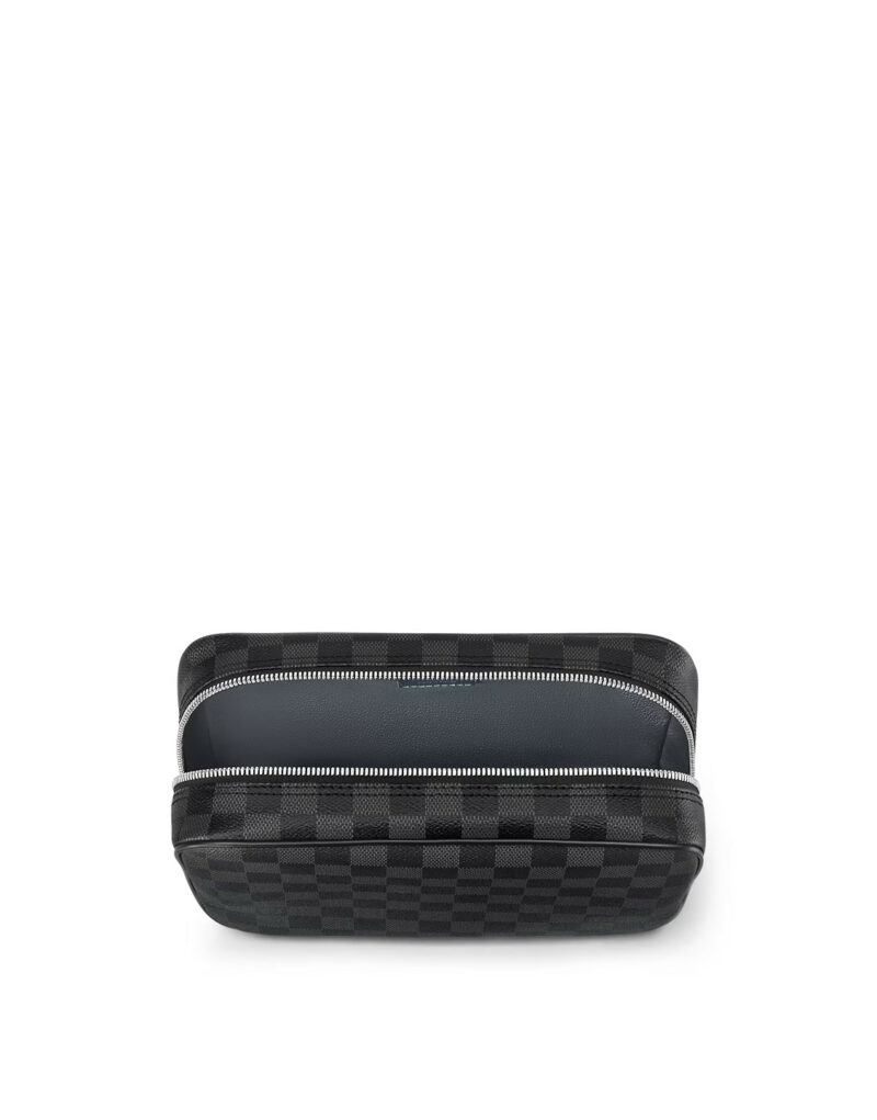 Louis Vuitton Toilet Pouch GM Bag Black For Men 10.2in/26cm N40484