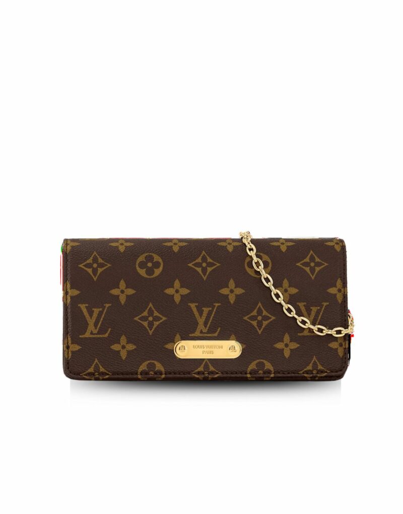 Louis Vuitton Wallet On Chain Lily Brown For Women 8,1in/20,7cm M82509