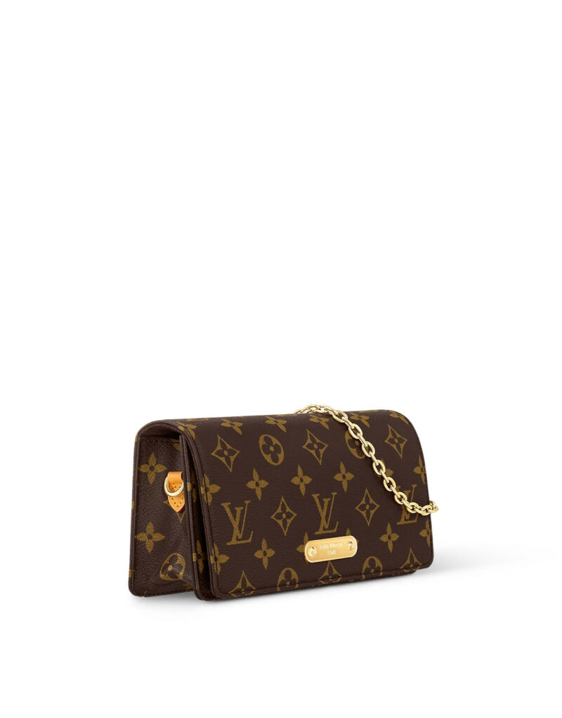 Louis Vuitton Wallet On Chain Lily Brown For Women 8,1in/20,7cm M82509