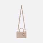 Dior Mini Dior Book Tote Beige For Women 8.5 Inches/ 21.5 Cm S5573OWHP_M56U