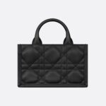 Dior Mini Dior Book Tote Black For Women 8.5 Inches/ 21.5 Cm S5573OWHP_M900