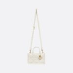 Dior Mini Dior Book Tote White For Women 8.5 Inches/ 21.5 Cm S5573OWHP_M030