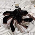 Dior Opening Folding Umbrella Pink