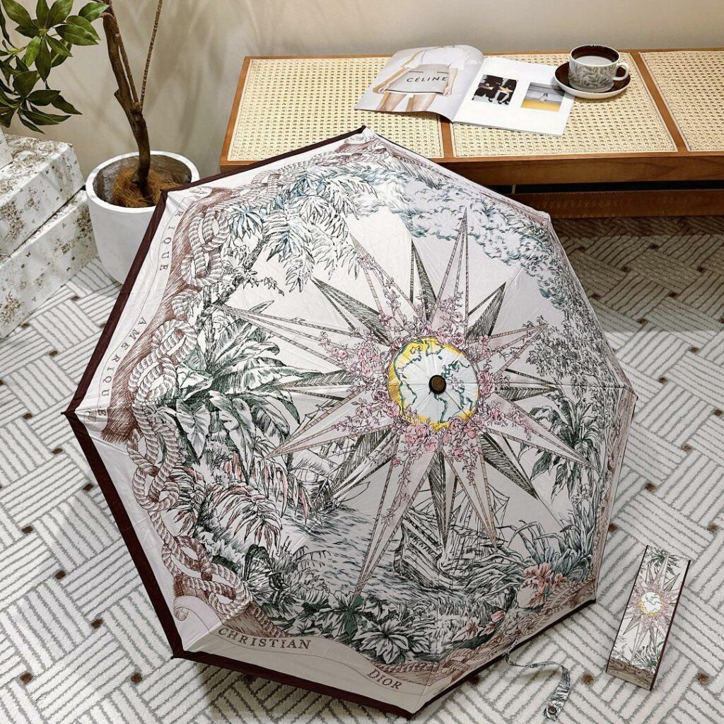 Dior Opening Folding Umbrella