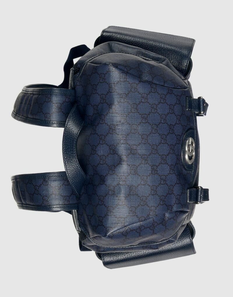Gucci Ophidia Medium Backpack Blue For Men 15.7 in/ 40 cm 598140 FABHU 8442