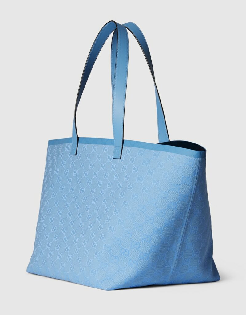 Gucci Original GG Medium Tote Bag Blue For Women 11.8 in/ 30 cm 788203 FADH5 4241