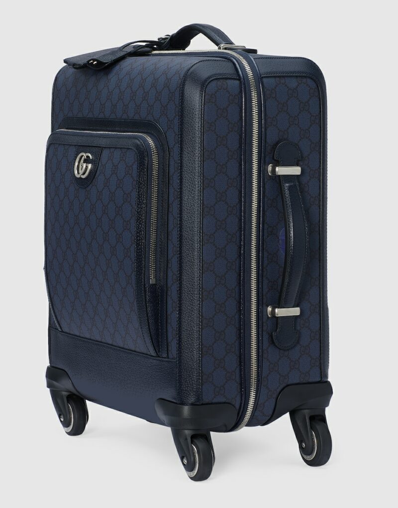 Gucci Ophidia GG Small Cabin Trolley Blue For Men 20.1 In/ 51 Cm 693646 UULBN 8441