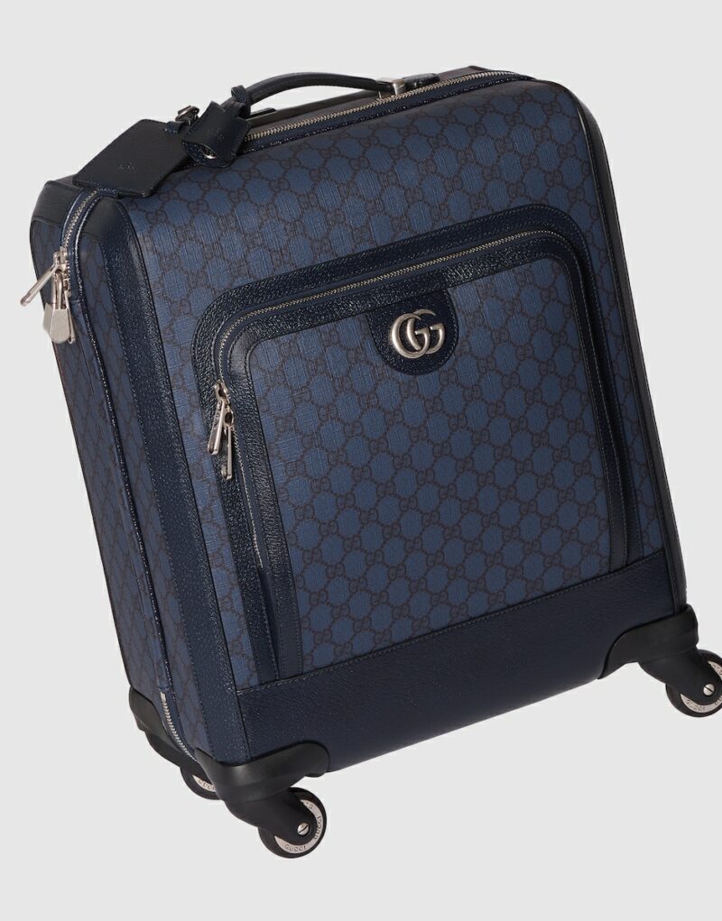 Gucci Ophidia GG Small Cabin Trolley Blue For Men 20.1 In/ 51 Cm 693646 UULBN 8441