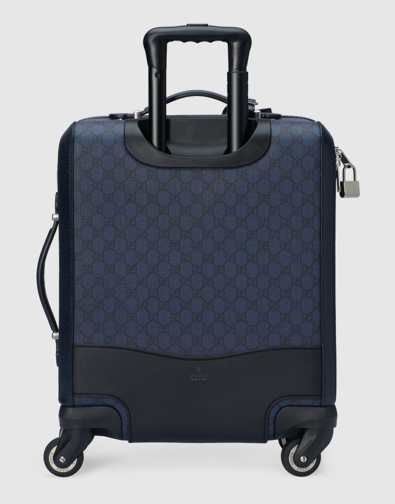 Gucci Ophidia GG Small Cabin Trolley Blue For Men 20.1 In/ 51 Cm 693646 UULBN 8441