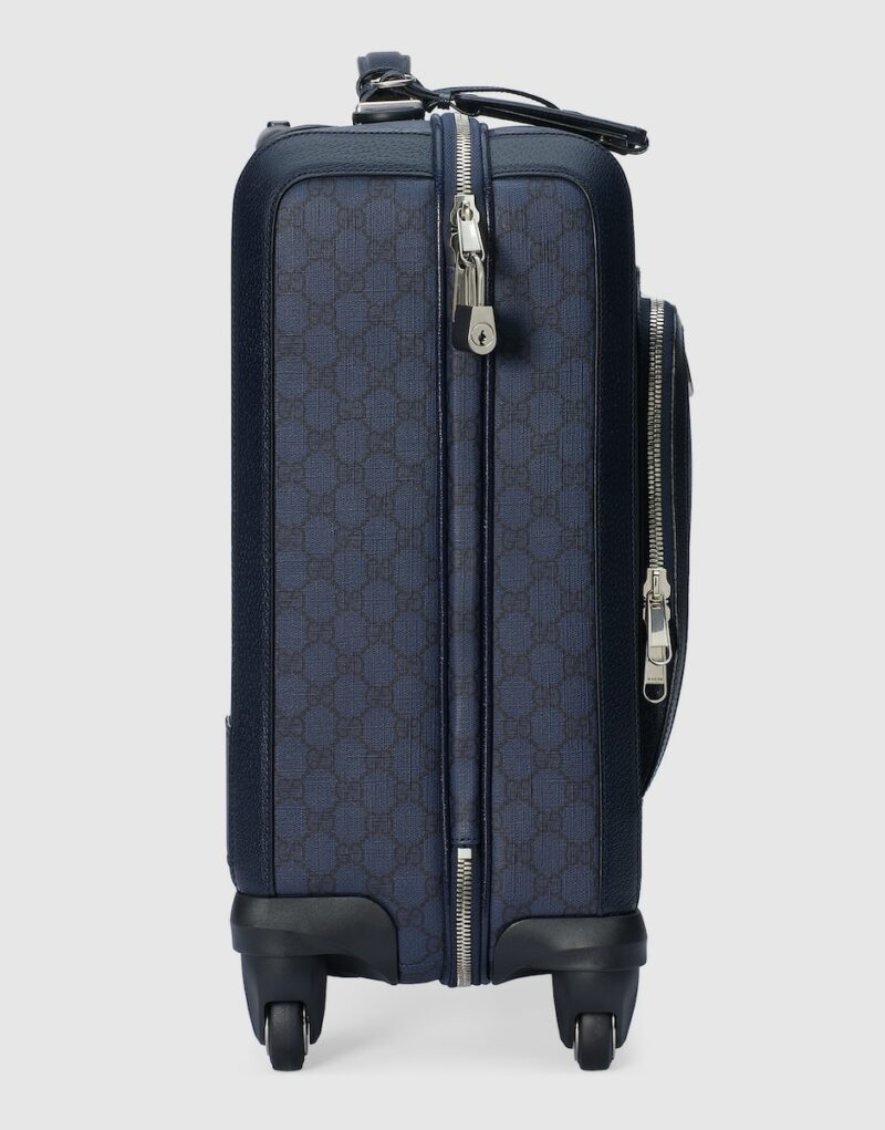 Gucci Ophidia GG Small Cabin Trolley Blue For Men 20.1 In/ 51 Cm 693646 UULBN 8441