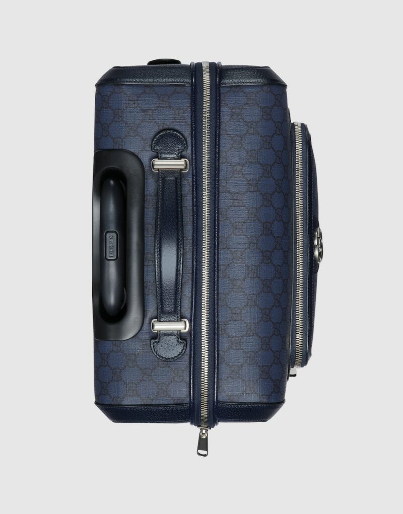 Gucci Ophidia GG Small Cabin Trolley Blue For Men 20.1 In/ 51 Cm 693646 UULBN 8441