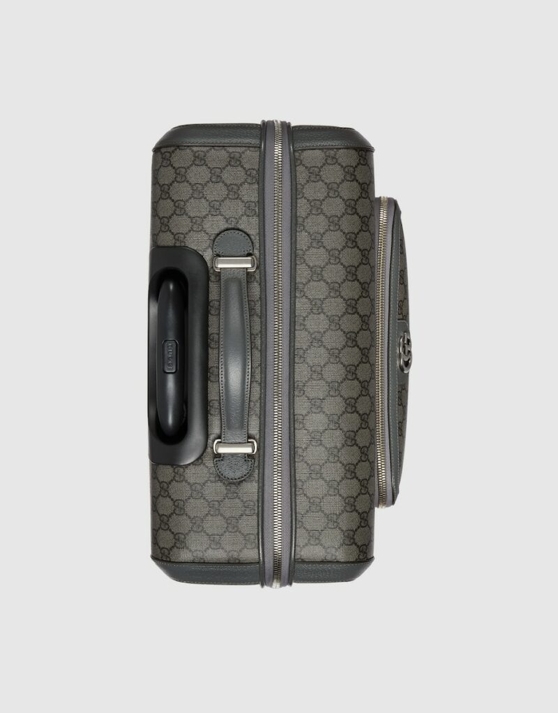 Gucci Ophidia Small Cabin Trolley Grey For Men 22.4 In/ 57 Cm 728347 UULBN 1244