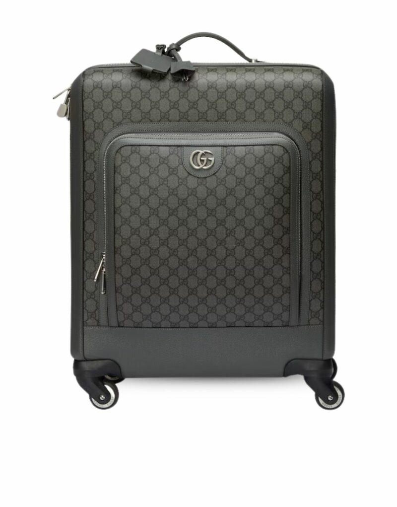 Gucci Ophidia Small Cabin Trolley Grey For Men 22.4 In/ 57 Cm 728347 UULBN 1244