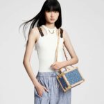 Louis Vuitton Petite Valise Denim Bleu Blue For Women 8.9 Inches/ 23 Cm M24161