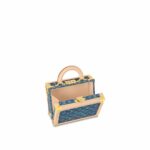 Louis Vuitton Petite Valise Denim Bleu Blue For Women 8.9 Inches/ 23 Cm M24161