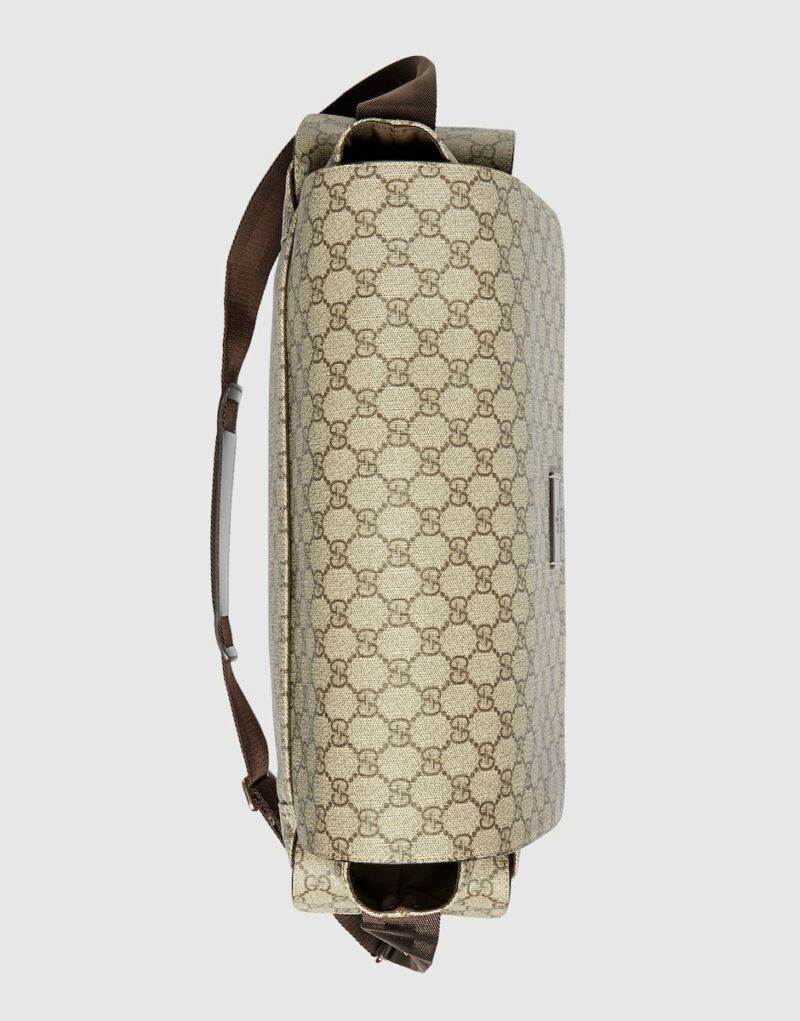 Gucci Plus Diaper Bag Beige 17.3 in/ 44 cm 211131 KGDIG 8588