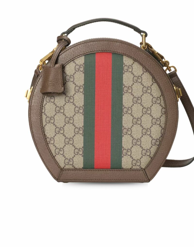 Gucci Savoy Mini Hat Box Beige 9.4in/24cm 722185 FABNN 9945