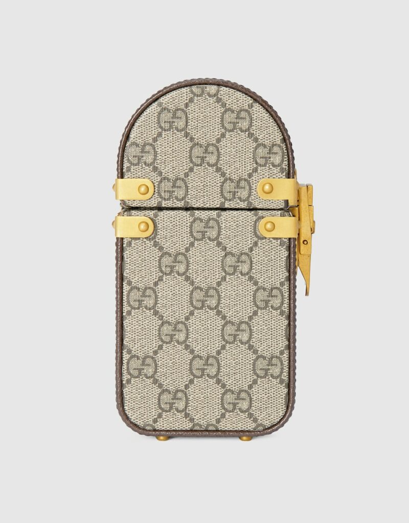Gucci Savoy Perfume Case Beige 6.7in/17cm 768201 FAB3W 9747