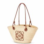Loewe Small Anagram Basket Bag Beige For Women 15 Inches/ 38 Cm A223P65X01